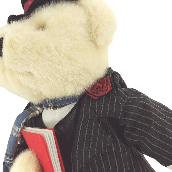 Teddy Bear Tuxedo with Top Hat Nova World Inc. "Cherish" 17" Plush Toy - Picture 4 of 9